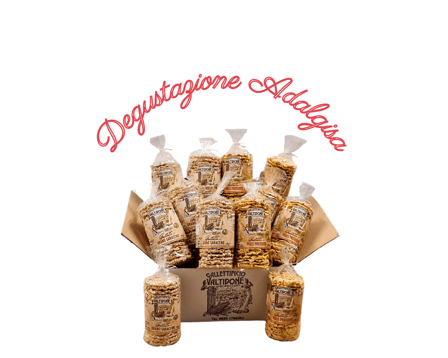 SCATOLA DEGUSTAZIONE GALLETTE ADALGISA