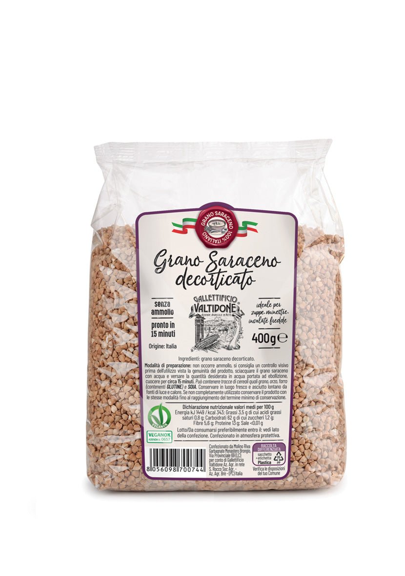 Chicchi di grano saraceno decorticato TRADIZIONALI 400g