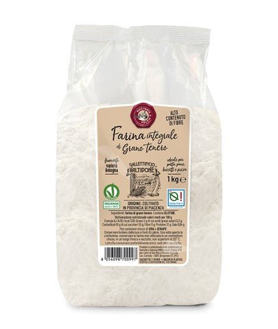 Farina di grano tenero integrale varietà Bologna