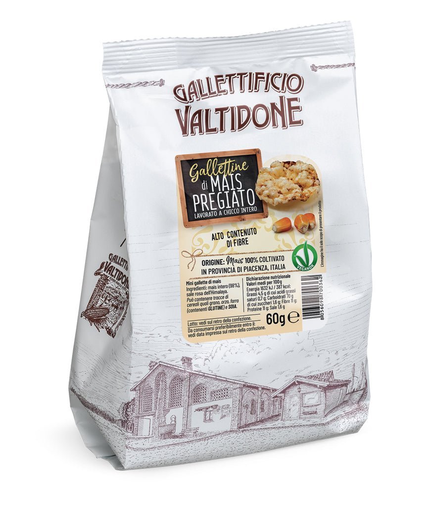 GALLETTINE Mais PREGIATO(SCEGLI IL TUO FORMATO)