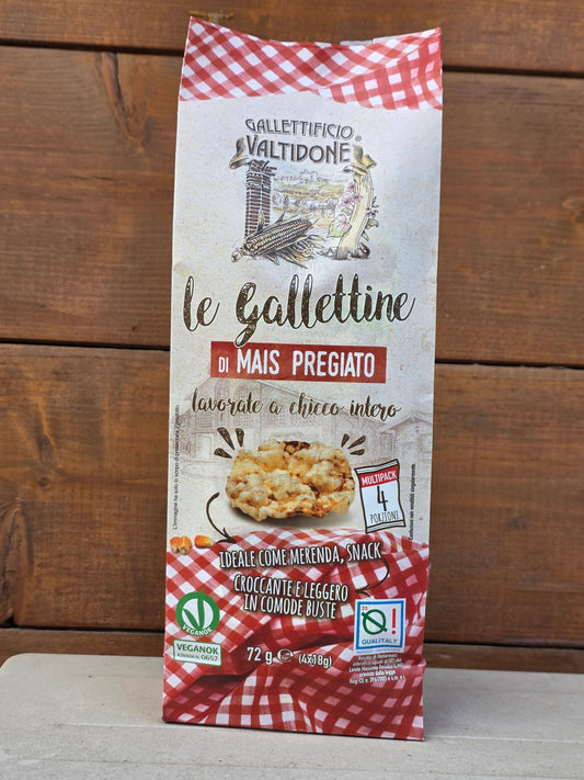 MULTIPACK GALLETTINE Mais PREGIATO 72g 4x18g