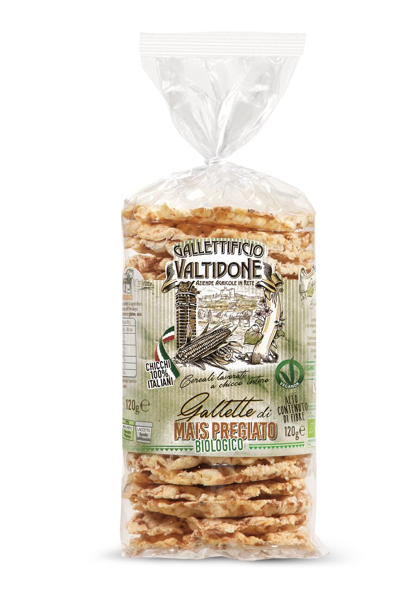 Gallette di Mais pregiato biologico Italiano 120g